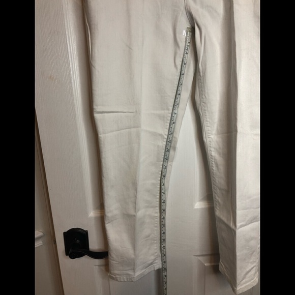 Chico's Jeans Chicos Platinum White Skimmer Jeans Poshmark